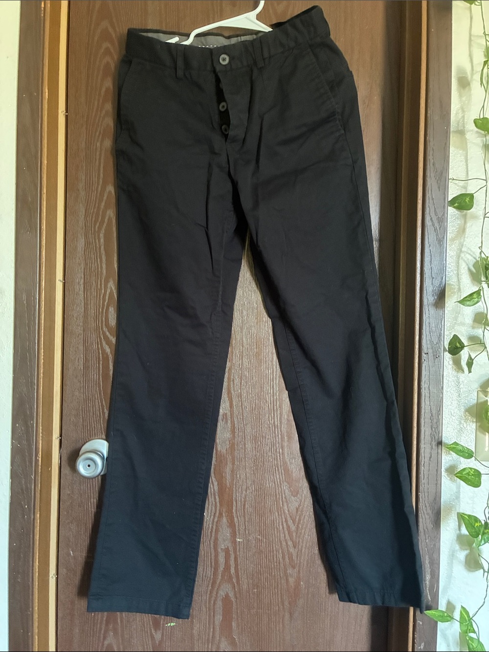 H&M Black Women's Chinos